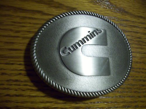 Cummins pewter belt buckle for dodge ram &amp; other owners