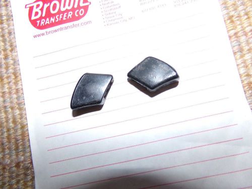 1971-72 camaro  bucket seat back release knobs black pair