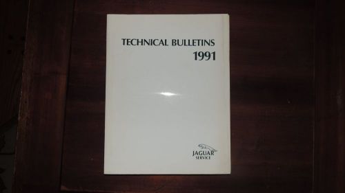 1991 jaguar technical bulletins