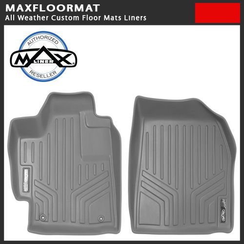 Maxfloormat all weather front floor mat liner grey fit honda cr-v 2007-2011