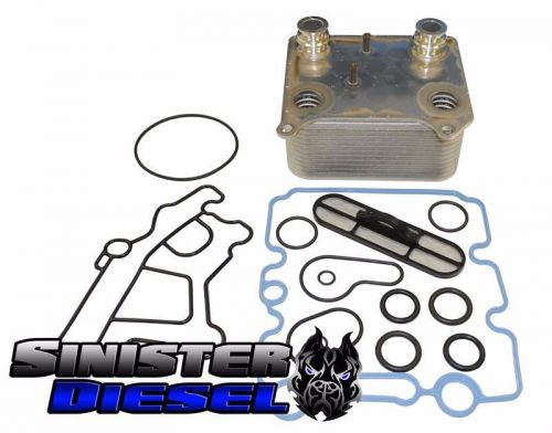 Sinister ford 6.0 powerstroke oil cooler kit;sd-fd-oc-6.0