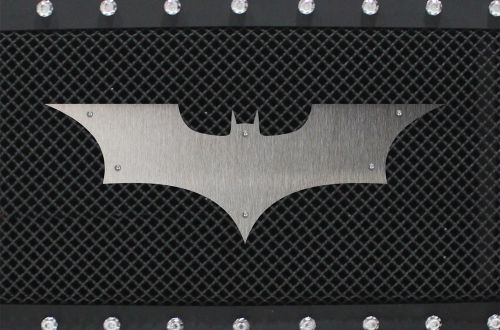 Stainless steel grill badge emblem fits raptor f150 tahoe tundra chevy - bat man