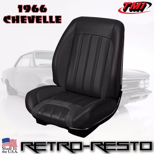 1966 chevelle - &#034;sport r&#034; seat upholstery [coupe/convertible] full-set f/r