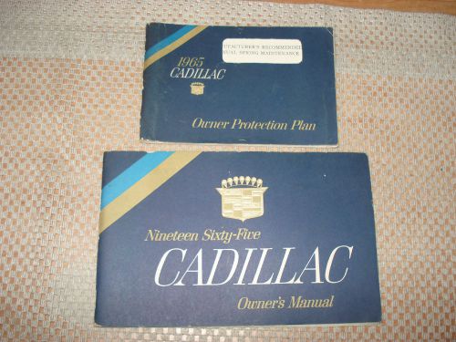 1965 cadillac owners manual set original glovebox books rare