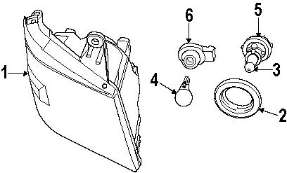 Chrysler\dodge\ram 68030801aa genuine oem socket