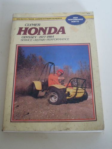 Clymer honda odyssey shop service repair maintenance manual m316