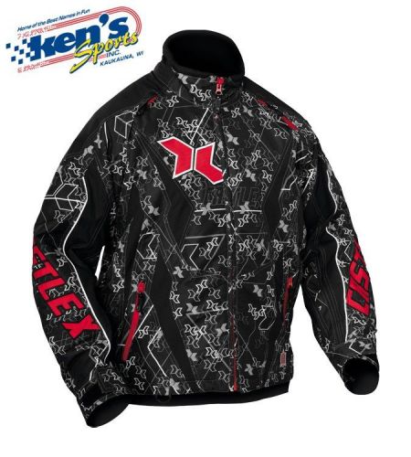 Castle x men&#039;s red switch-13 se ace winter snowmobile jacket 70-121_