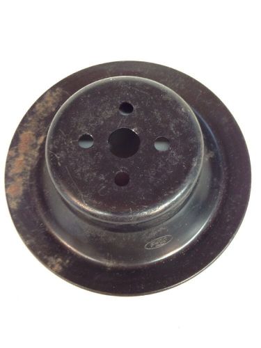 1971 ford mustang torino maverick  single groove water pump pulley d1oe-8a528-aa