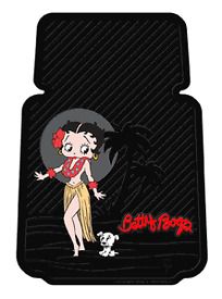 Betty boop car floor mats aloha style