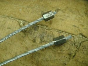 64 65 oldsmobile 442 intermediate brake cable new