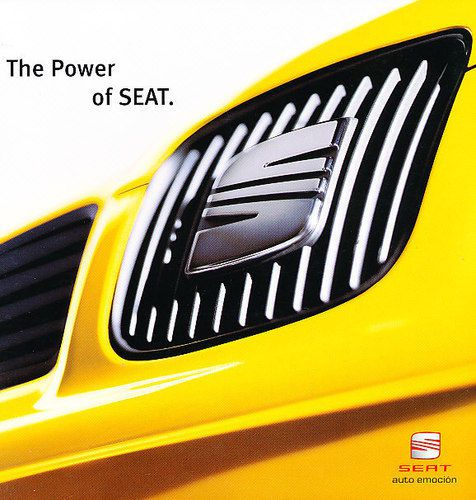 2001 2002 seat original sales brochure catalog arosa ibiza cordoba leon toledo