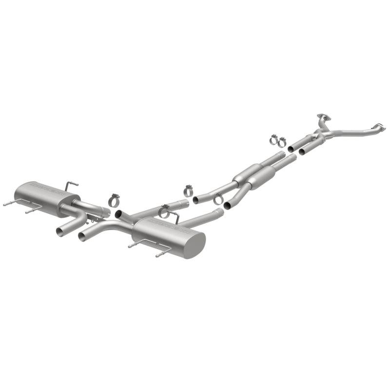 Magnaflow 15073 performance exhaust caddilac cts (rwd) dual center rear 2011