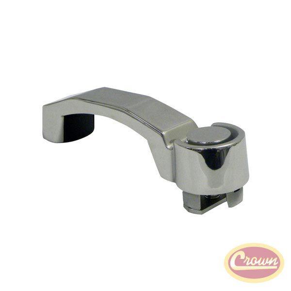 Outer door handle (stainless steel) - crown# 87500