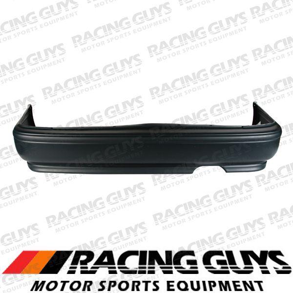 92-93 honda accord rear bumper cover primered new facial plastic ho1100109