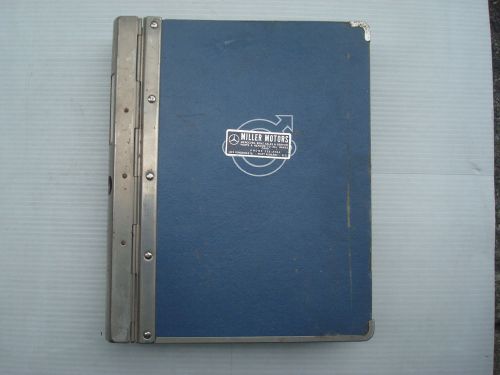 1979 and earlier saab 900, 99, 95, 96, 97 service information binder