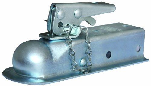 Husky 87070 1-7/8&#034; ball 2&#034; width straight coupler with chain