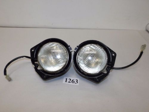 Yamaha grizzly yfm600 yfm 600 4x4 atv oem headlights set 98 1998 1263