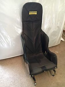 Ultra shield drag racing seat 16&#034; with seat cover