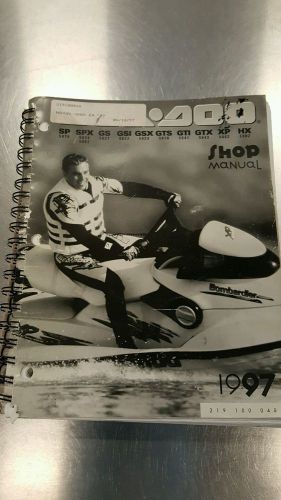 Sea-doo service shop manual 1997  sp spx gs gsi gsx gts gti gtx xp hx