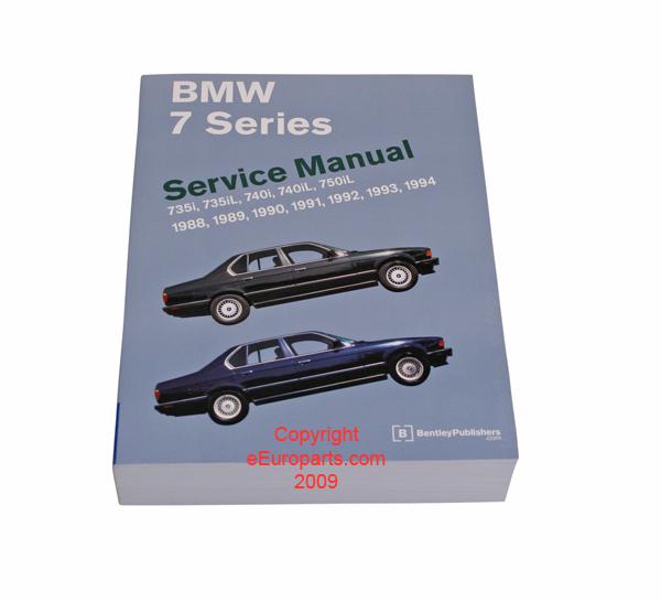 New bentley bmw repair manual (e32) b794