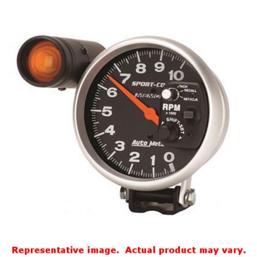 Auto meter 3906 auto meter sport-comp gauges 5in range: 10,000 rpm fits:univers