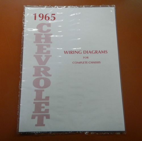 1965 chevrolet passenger wiring diagram manual