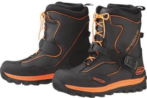 Arctiva comp boots black/orange 7