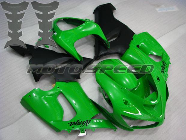 Free tank pad ! fairing for kawasaki 2005 2006 05 06 zx6r plastic injection k09