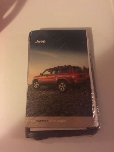 2016jeep patriot owners manual set + free shipping