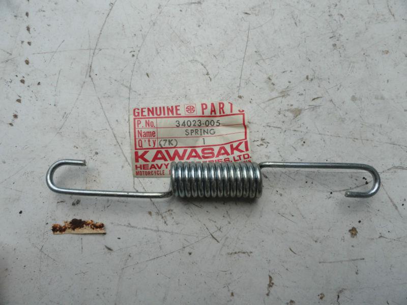 Kawasaki kz h1 h2 kh ke kd f6 f7 a1 kick stand spring nos oem pt # 34023-005 om2