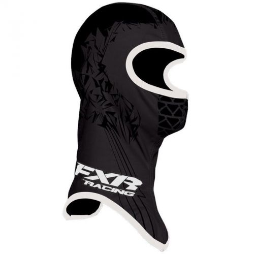 Fxr-snow shredder-frostbite block poly/spandex balaclava,black,lg ~ 2712-10013