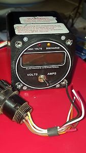 Electronics international  voltmeter/ammeter