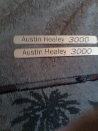 Austin healey 3000 brass door sill plates