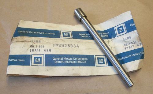 67-72 chevy gm truck oem distributor &amp; oil pump shaft #3928934 366 427 v-8 nos