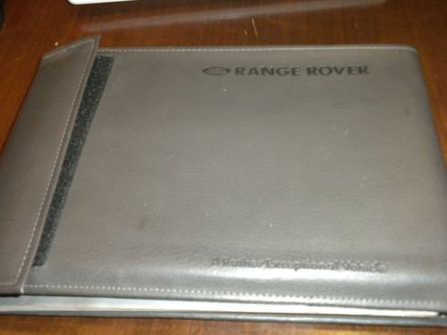 1991 land rover range rover owners manual set used vintage