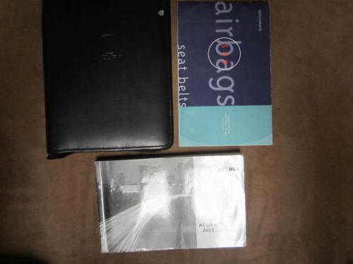 2002 acura tl owners manual with case 02 free shipping