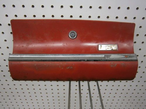 1963 mercury comet glove box door and trim