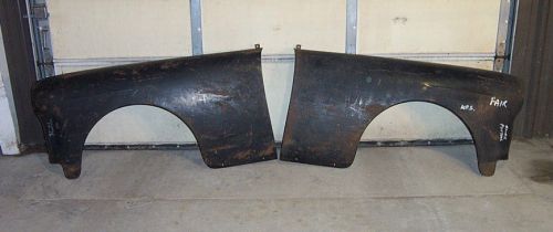 Rare vintage 1951-1952  pontiac factory nos gm front fenders pmd