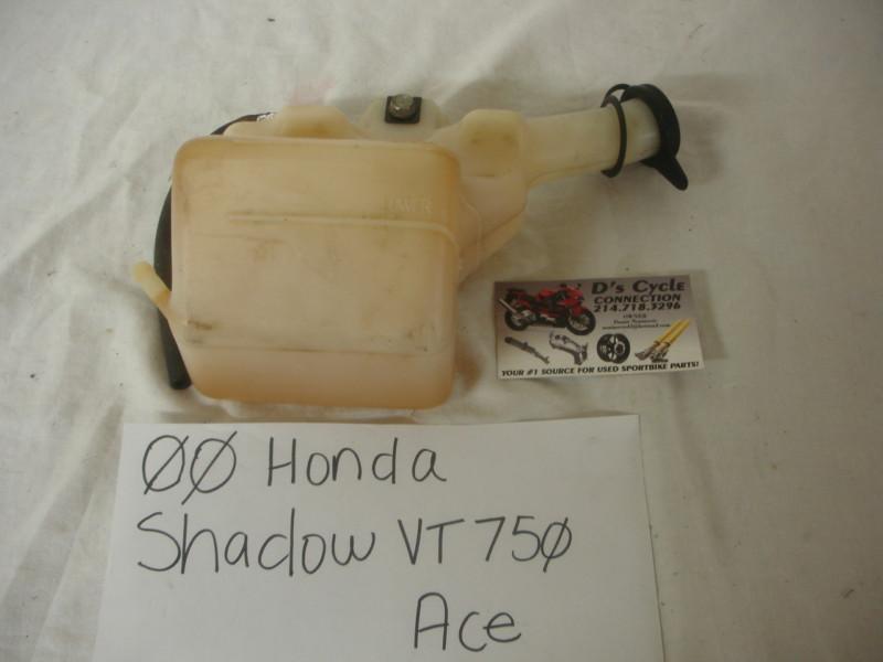 00 honda shadow vt-750 ace coolant reservoir bottle. good used oem