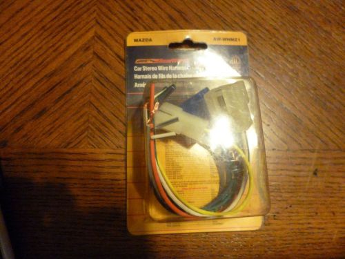 Metra aw-whmz1 car stereo wire harness mazda