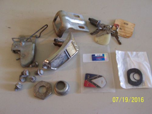 1962 1963 ford falcon trunk lock assembly latch sprint futura sedan hdtp conv