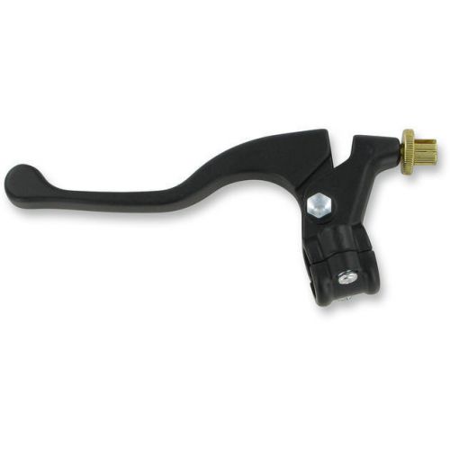 Pu power clutch lever assembly shorty black fits suzuki rm50 1978-1980