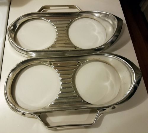 61 62 63 64 corvair headlight bezels head light doors monza spyder convertible