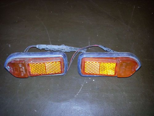 Mgb mg midget ah sprite jaguar xj6 xjs --oem left front side marker light amber