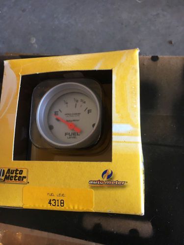 Autometer fuel gauge used, but comes with everything.  16-158 ohms