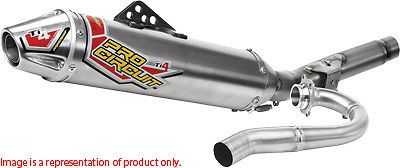 Pro circuit ti-4 exhaust system w/spark arrestor 4qk08450-ti