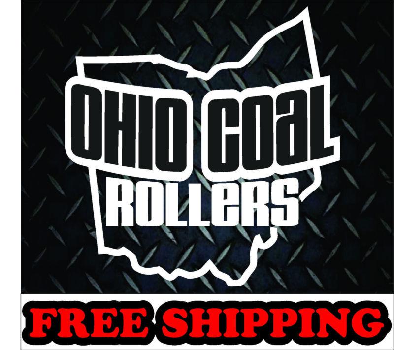 Ohio coal rollers decal* cummins truck powerstroke diesel duramax