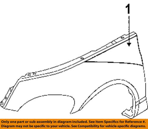 Chrysler oem wt46aaaab fender-woodgrain molding