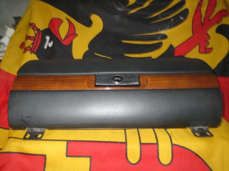 Mercedes w123 black glove box door 240d 300d 300td 300cd 280e