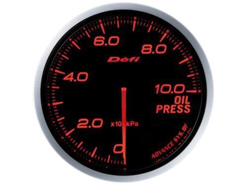 Defi df10202 advance bf gauge amber illumination 60mm oil pressure